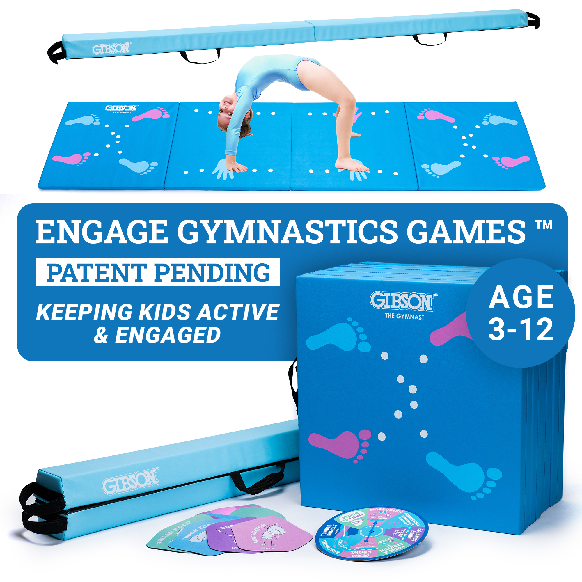 Gibson Engage Gymnastics Games