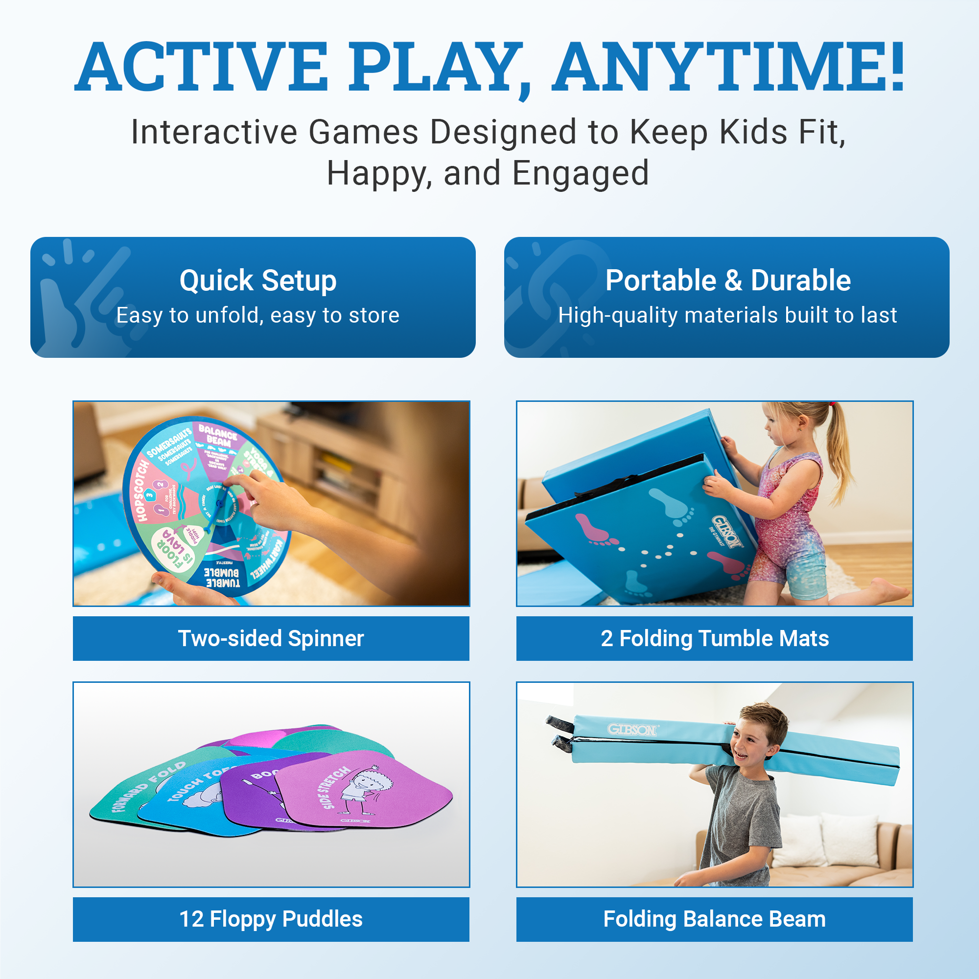 Gibson Engage Gymnastics Games