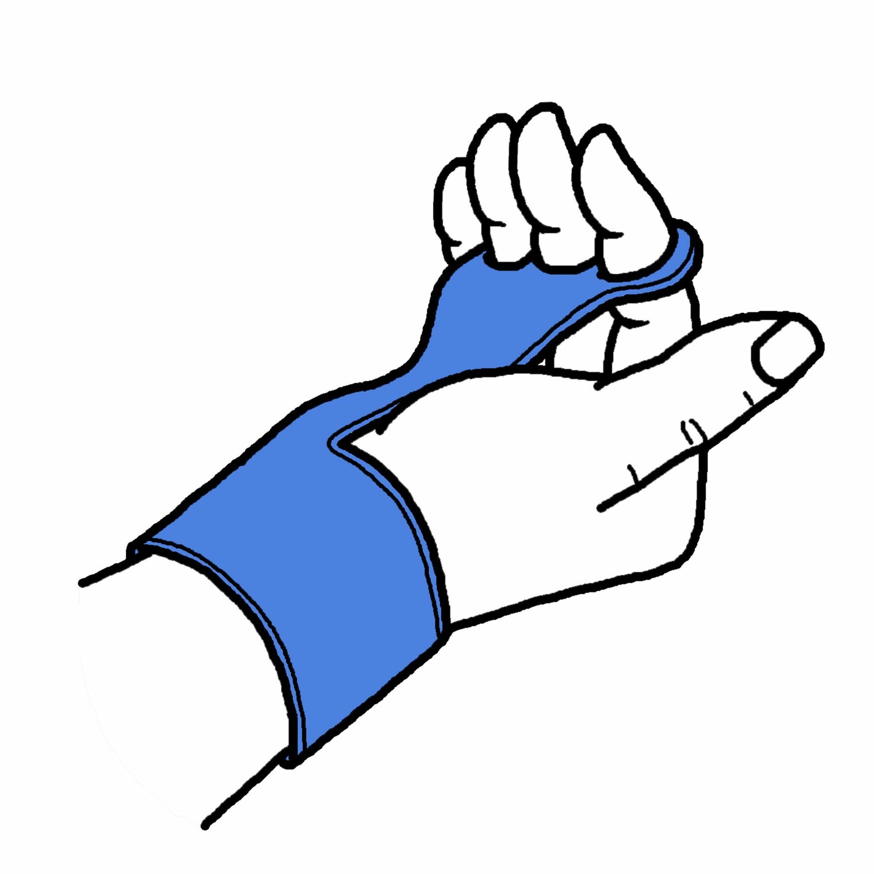 proper fit to second knuckle on GIbson Boys' Summit High Bar grips