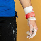 Reisport® Men's Elite Protec Ring Grips on hand