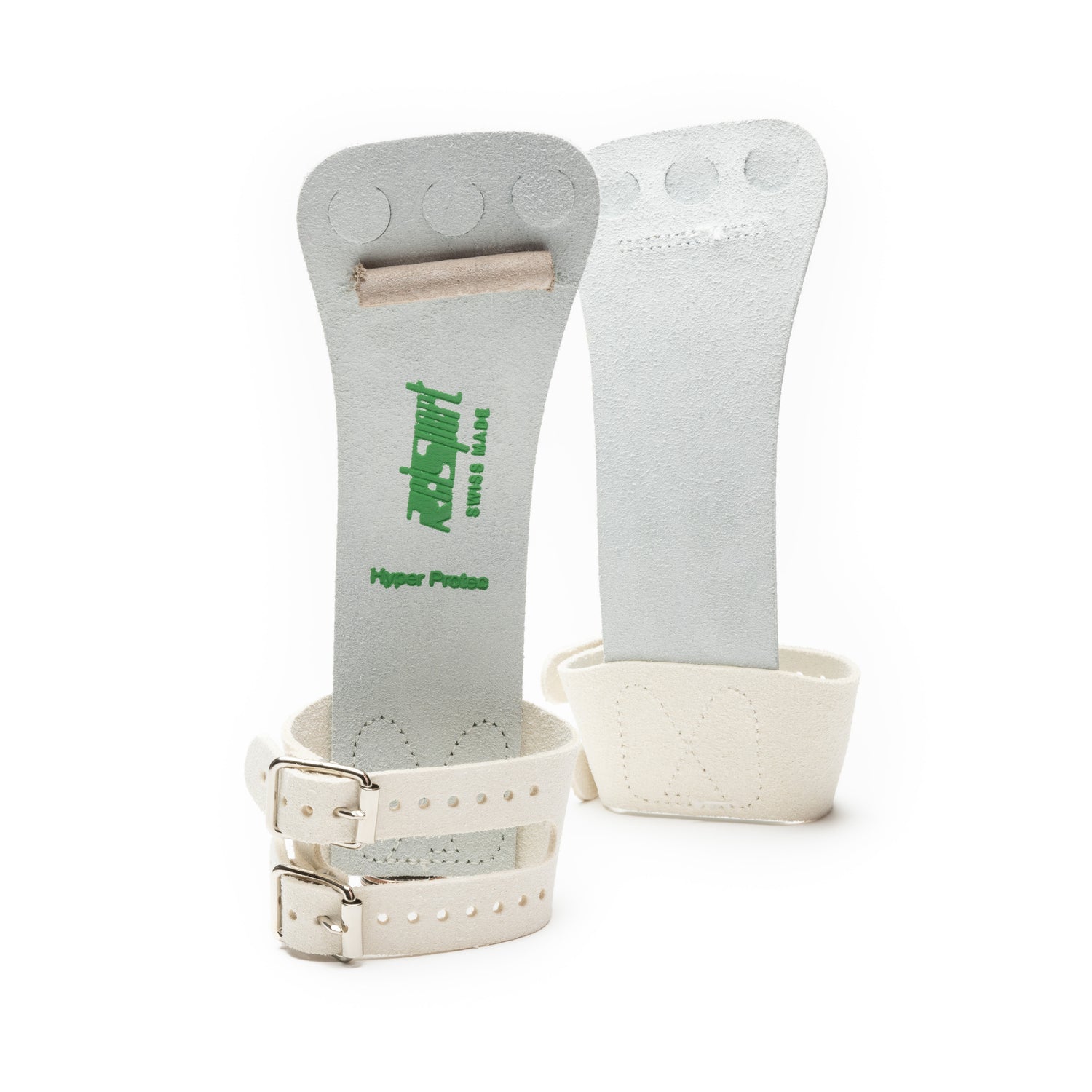 Reisport® Men's Hyper Protec High Bar Grips front and back