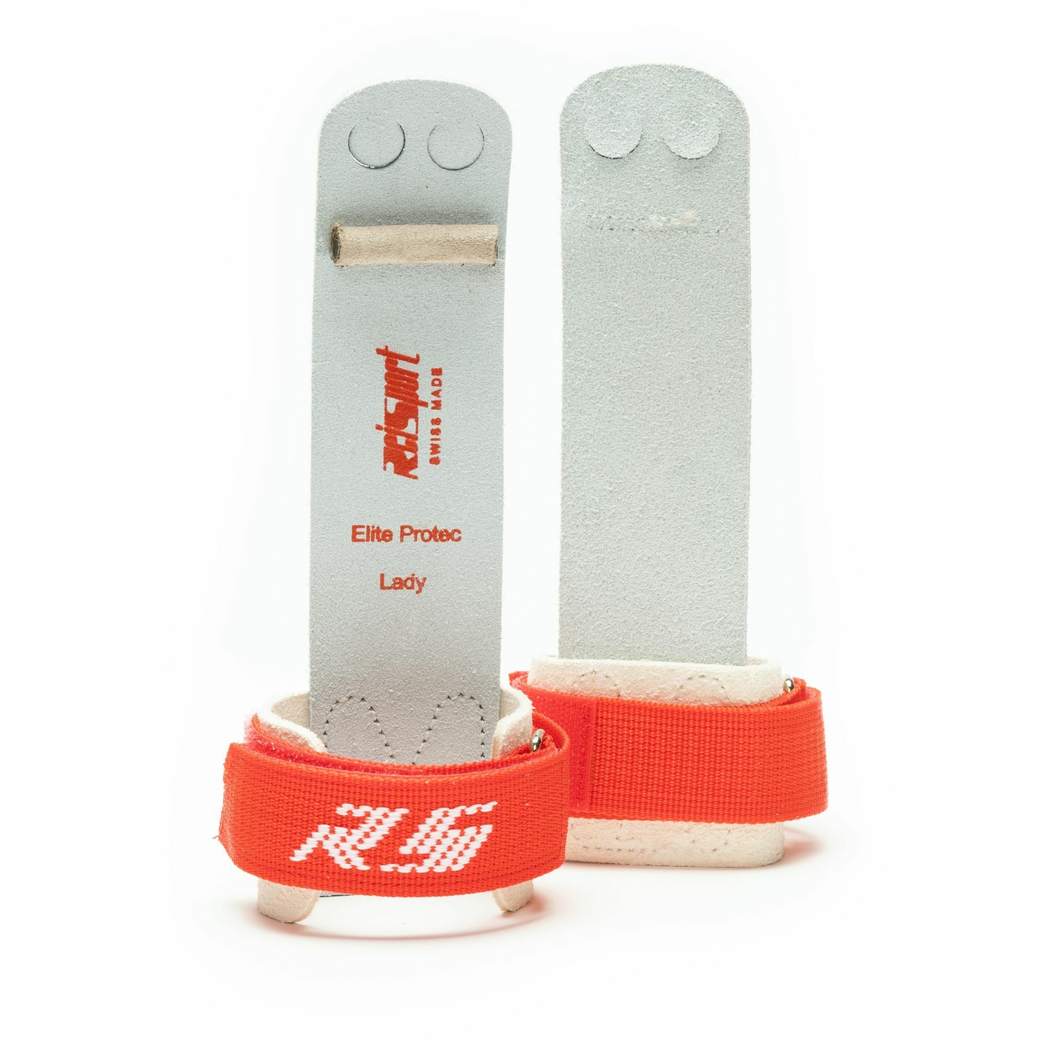 Reisport® Women's Elite Protec Uneven Bar Grips front and back