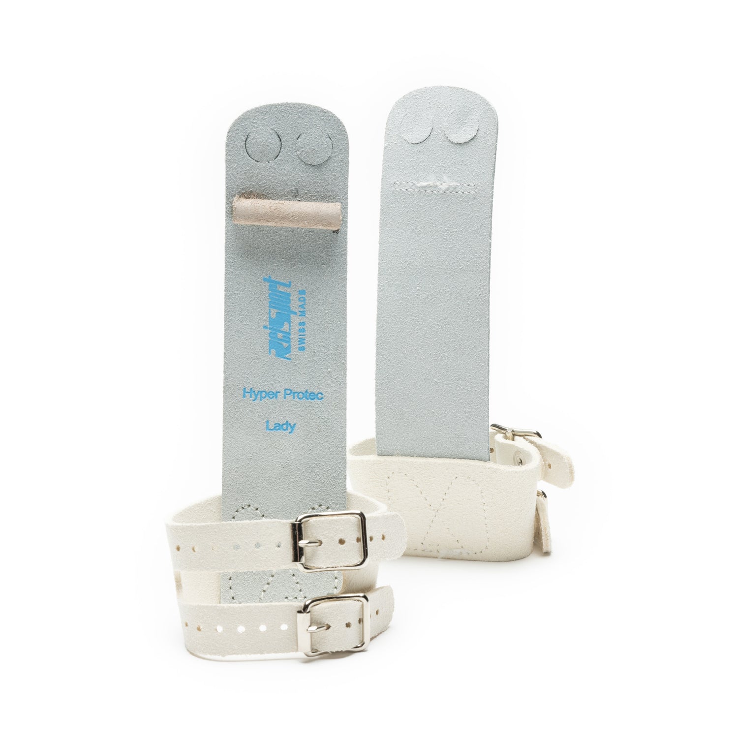 Reisport® Women's Hyper Protec Uneven Bar Grips double buckle front and back