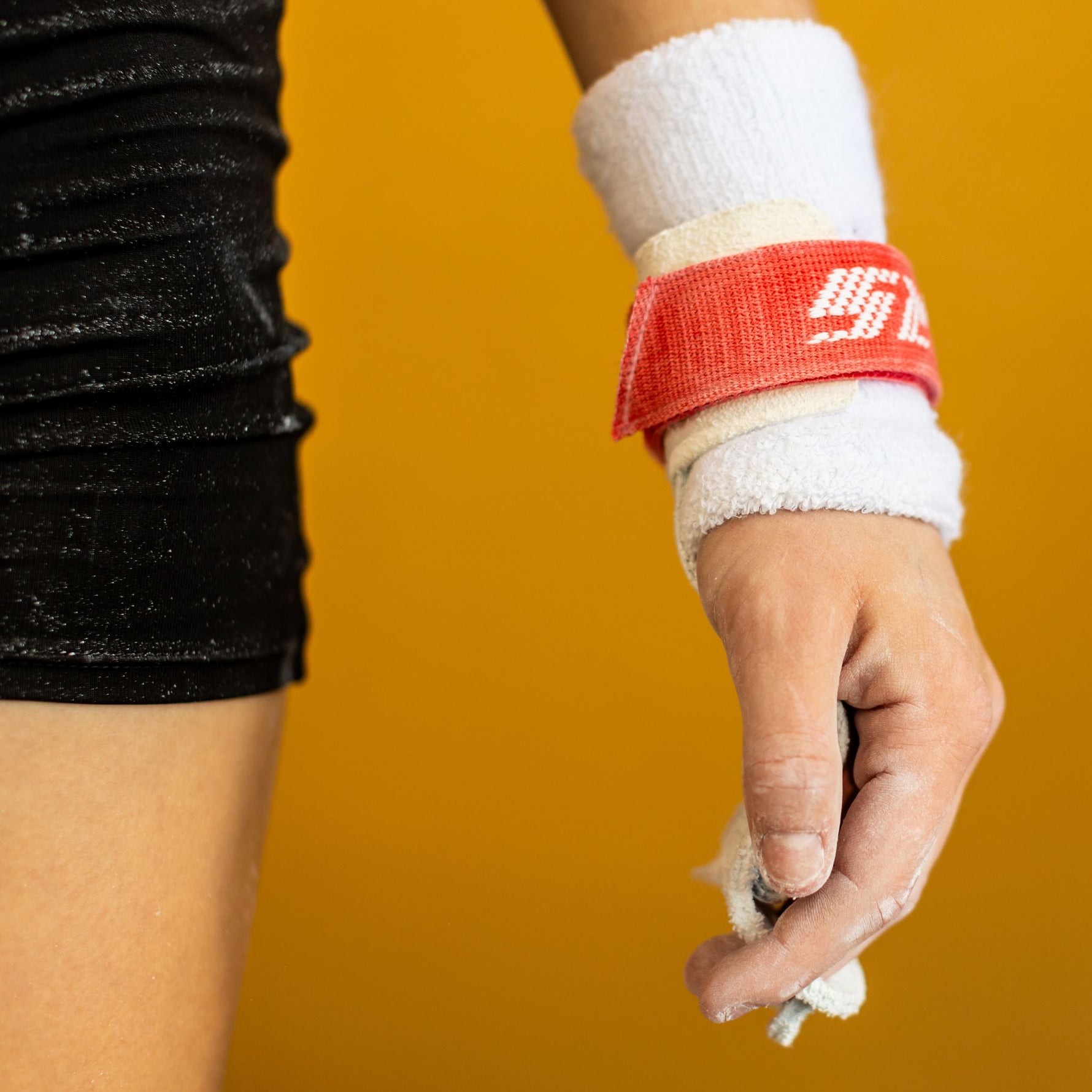 Reisport® Women's Uneven Bar Grips - Hook/Loop on hand