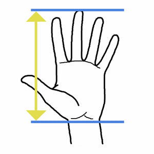 
                  
                    Load image into Gallery viewer, Uneven Bar Hand Size Chart
                  
                