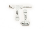 Gibson Just Right Uneven Bar single buckle grips on white background
