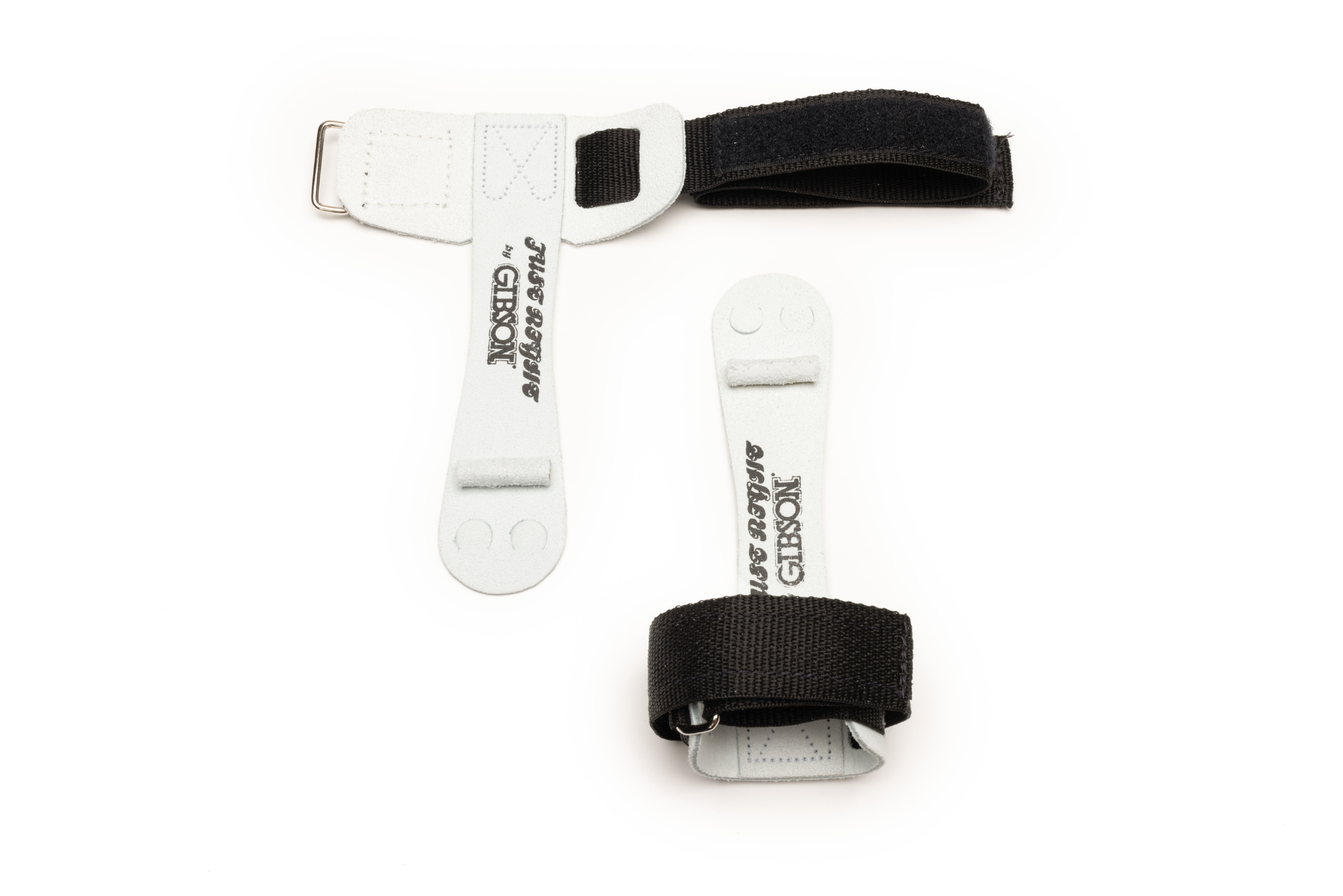 Gibson Just Right Uneven Bar hook-and-loop grips on white background