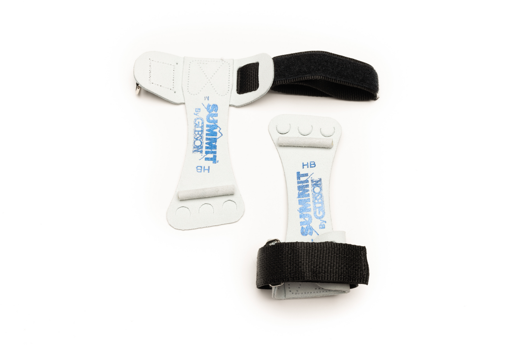 Gibson Summit High Bar hook-and-loop grips on white background