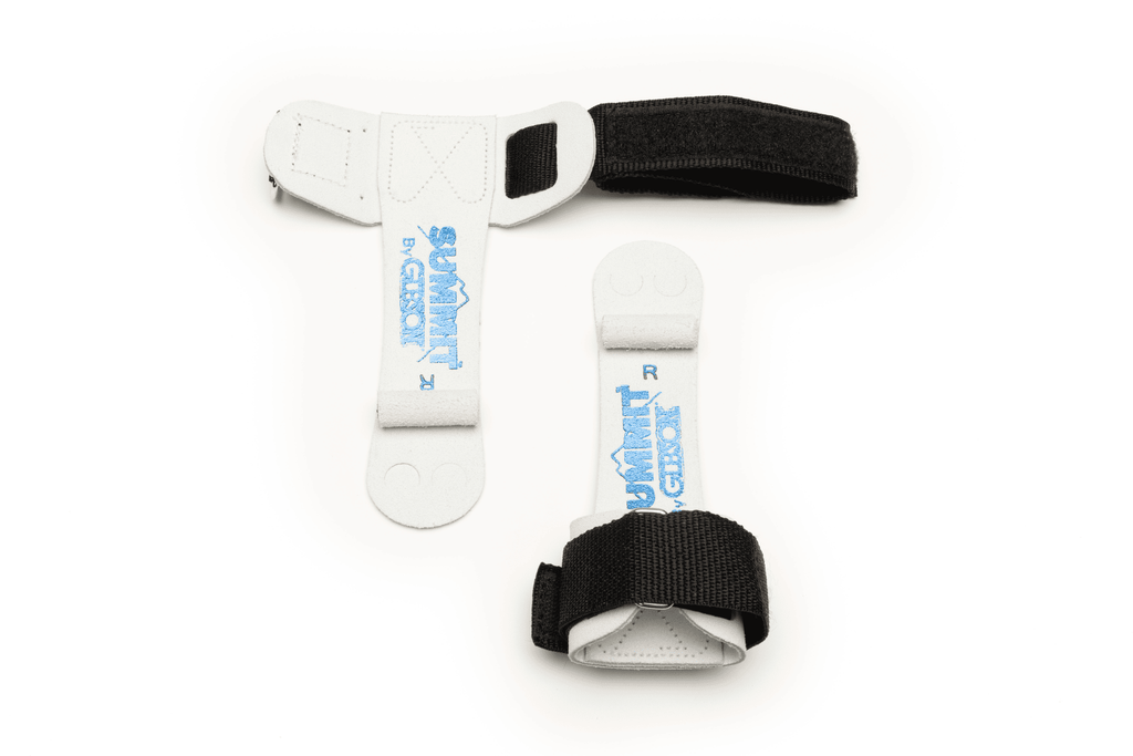 Gibson Summit Ring hook and loop grips on white background