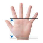 Gibson Rainbow Grips hand measurement
