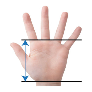 
                  
                    Load image into Gallery viewer, Gibson Rainbow Grips hand measurement
                  
                