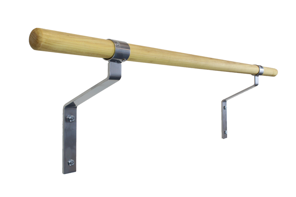 4' Wall Mounted Ballet Barre - Gibson Athletic