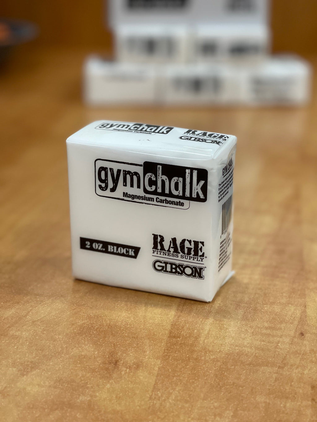 Gibson Athletic Premium Block Gym Chalk. Magnesium Carbonate